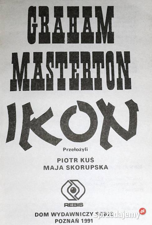Ikon Graham Masterton miękka Chełm
