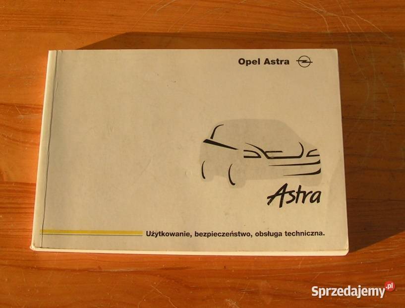 Instrukcja OPEL ASTRA 2 polsku Warszawa