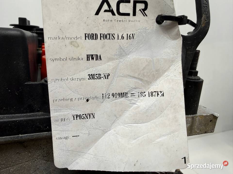 SILNIK Ford Focus II MK2 C C 16 16V 100 Motoryzacja Chełm