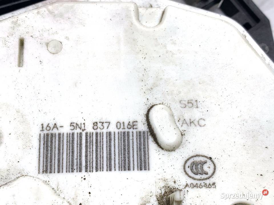 ZAMEK DRZWI PRAWY PRZÓD VW TIGUAN SUV 5N1837016E