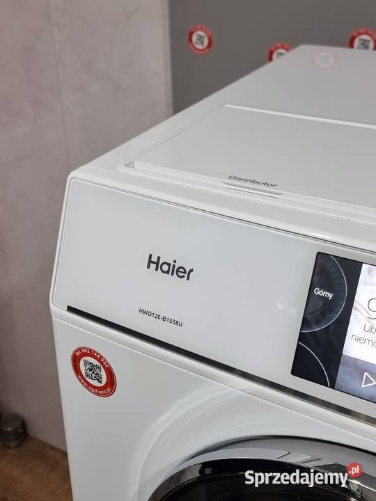 Pralkosuszarka 2w1 Haier 2 niezależne bębny 129cm