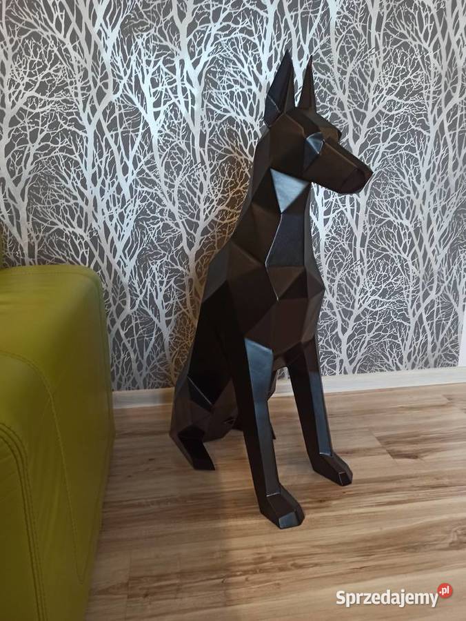 Doberman metal rzeźba stał figura pies Opole sprzedam