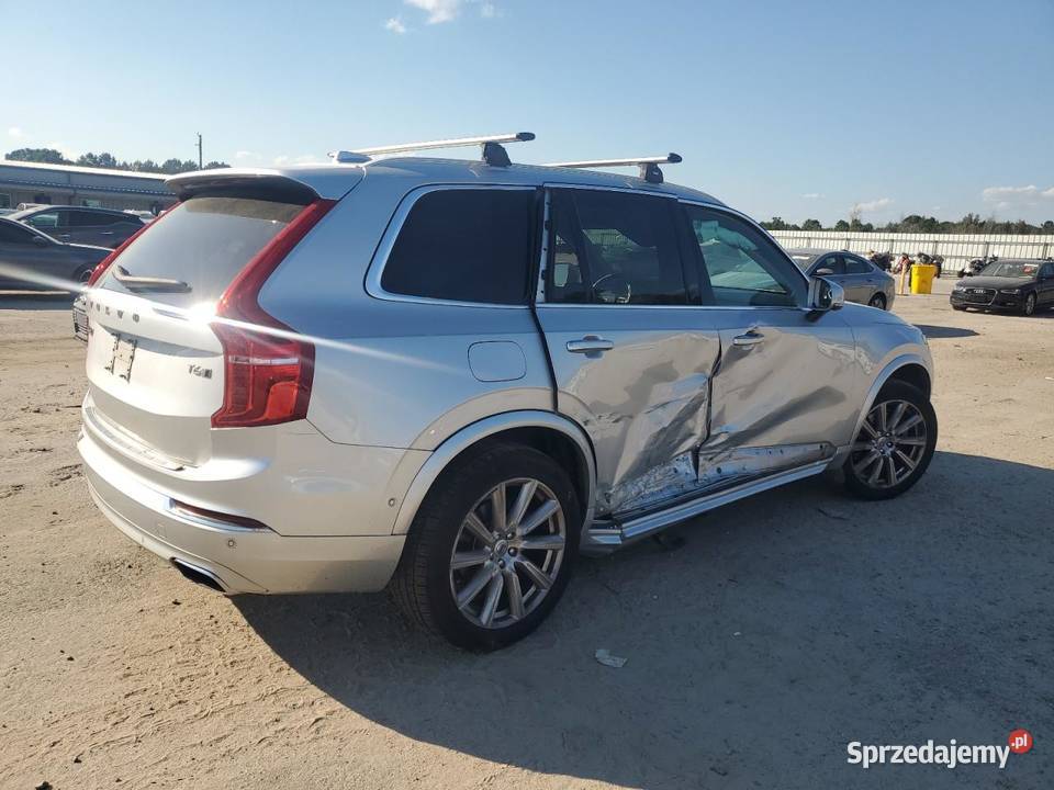 2016 VOLVO XC90 T6 srebrny XC 90 Częstochowa