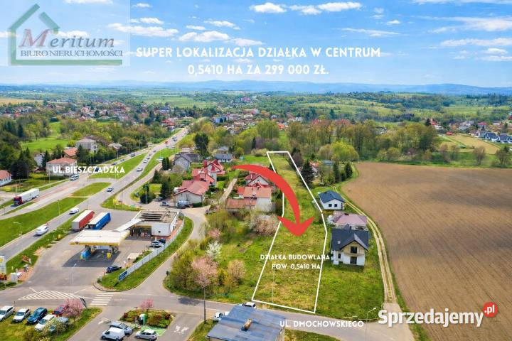 sprzedaży działki 5410m2 Krosno woda