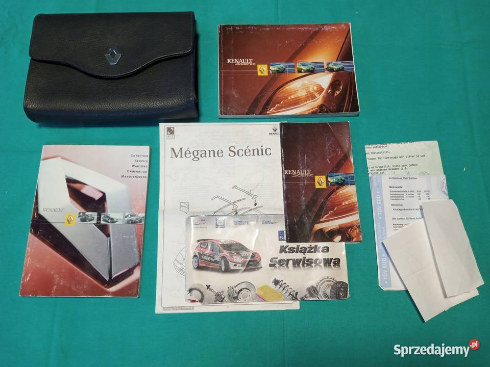 RENAULT SCENIC 1 Instrukcja Obsługi książka Łódź