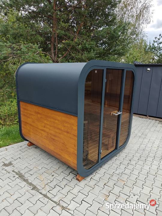 Sauna Ogrodowa RUBIK 2x2m piec elektryczny śląskie Wodzisław Śląski