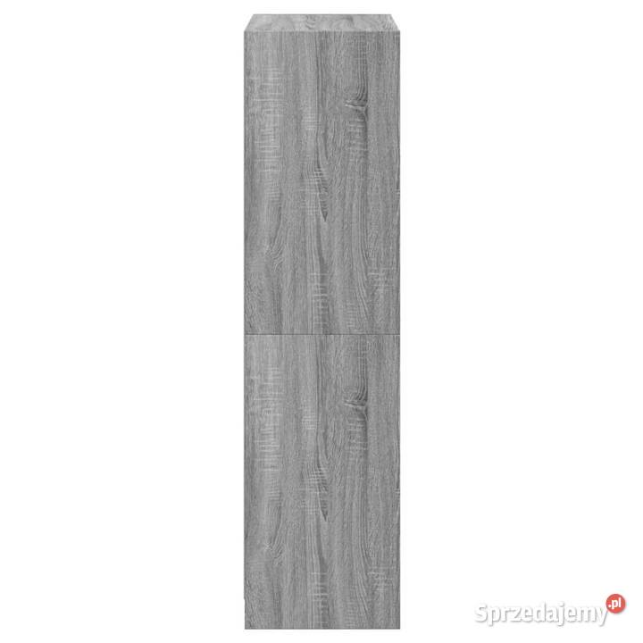 Szafka z drzwiczkami szary dąb sonoma 68x37x142 Pozostałe