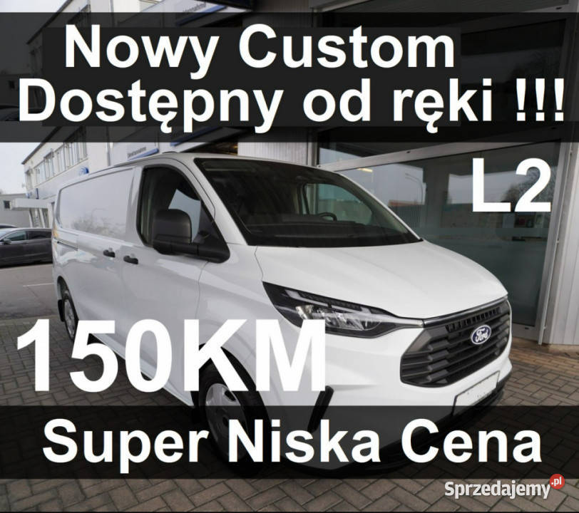 Ford Transit Custom L2 150 Full Led Kamera Szczecinek sprzedam