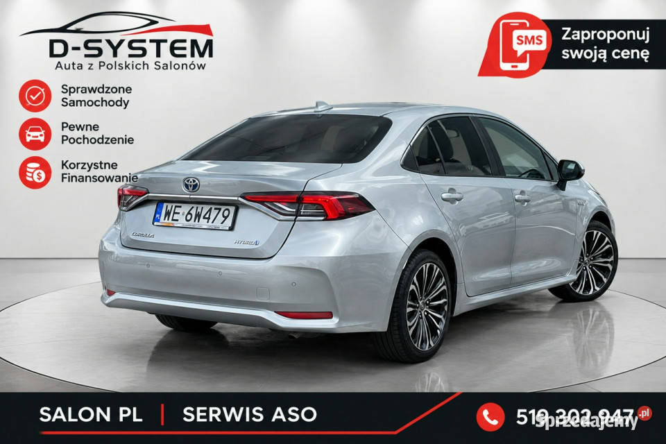 Toyota Corolla 22 Salon Polska 1wł Serwis ASO automatyczna Corolla Białystok