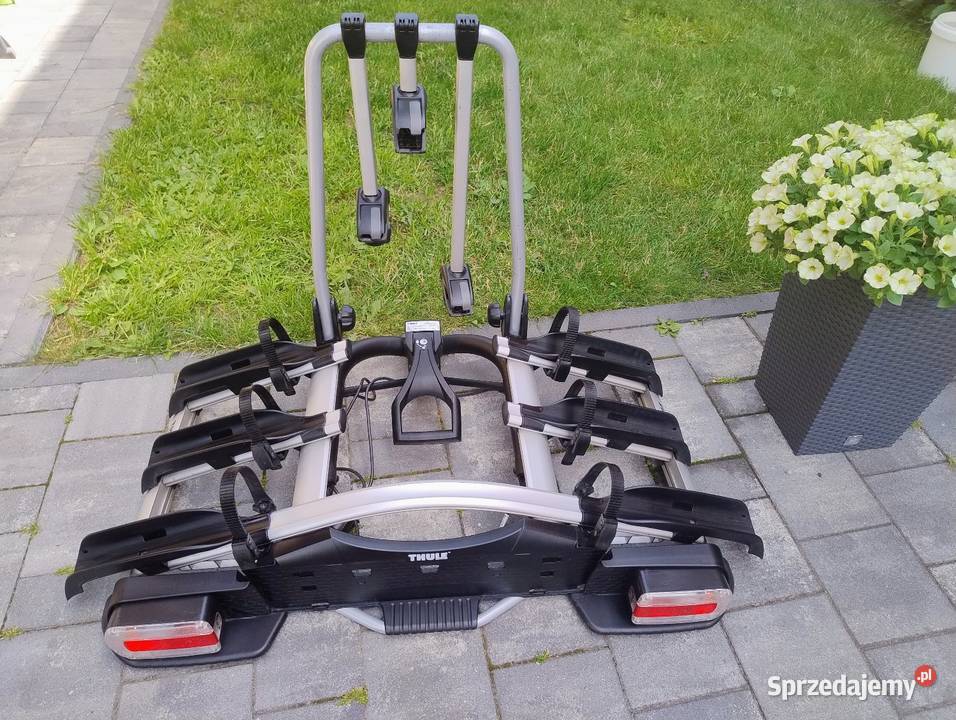 Bagażnik rowerowy na hak THULE 3 roweryodchylany małopolskie Kraków sprzedam