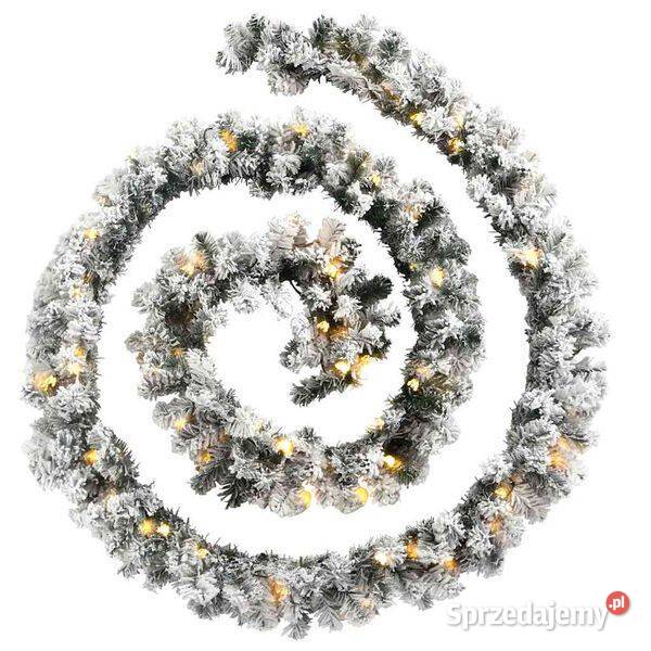 vidaXL Świąteczna girlanda z lampkami LED mazowieckie Warszawa