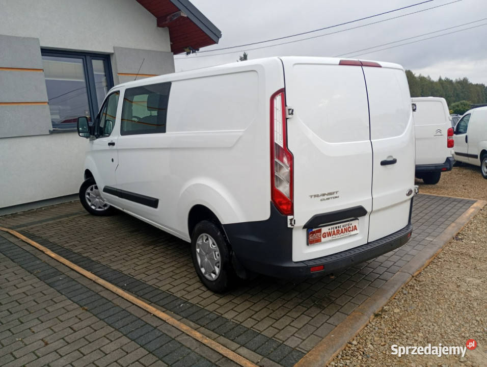 Ford Custom brygadówka doka 6 osobowy long furgon Chełm Śląski