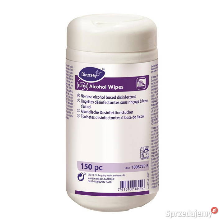 Suma alkohol ściereczki wirusobójcze 150 Warszawa sprzedam