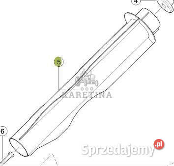 CLAAS Orbis 450 Ślimak Oddzielacza Kukurydzy Jastrzębniki