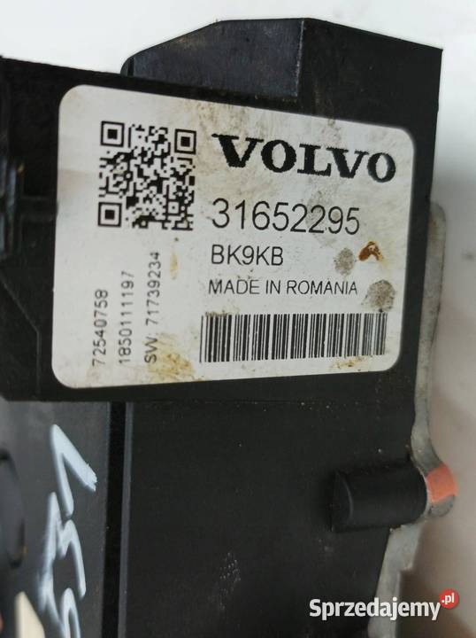 MODUŁ NAPIĘCIA AKUMULATORA 31652295 Volvo S60 Komputery