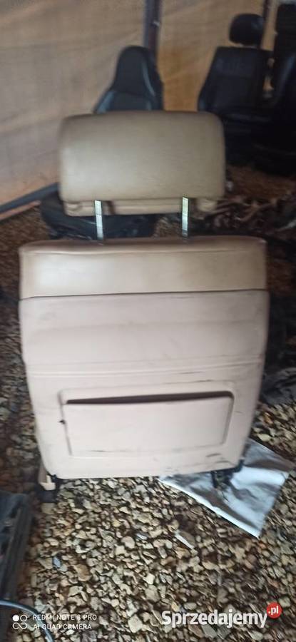 bmw e39 e38 fotel kierowcy jasna skóra europa Imielin