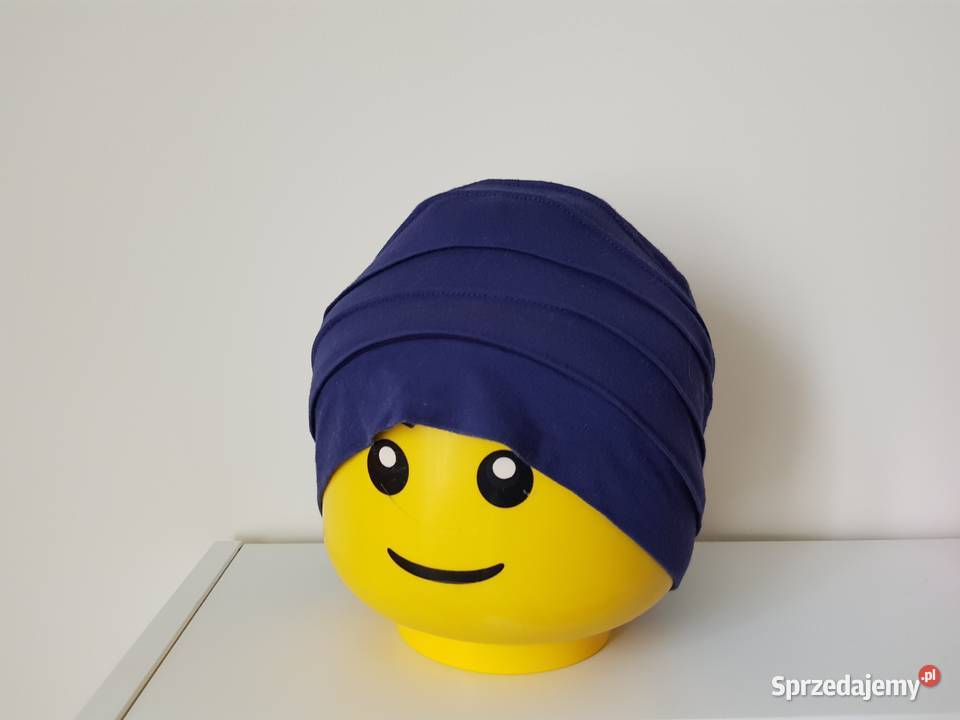 Turban Yoca Christine bambus ciemnoniebieski