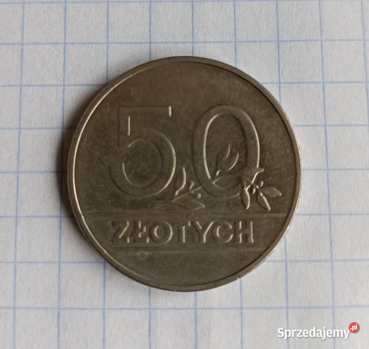 50 ZŁOTYCH 1990 POLSKA lubelskie Piszczac