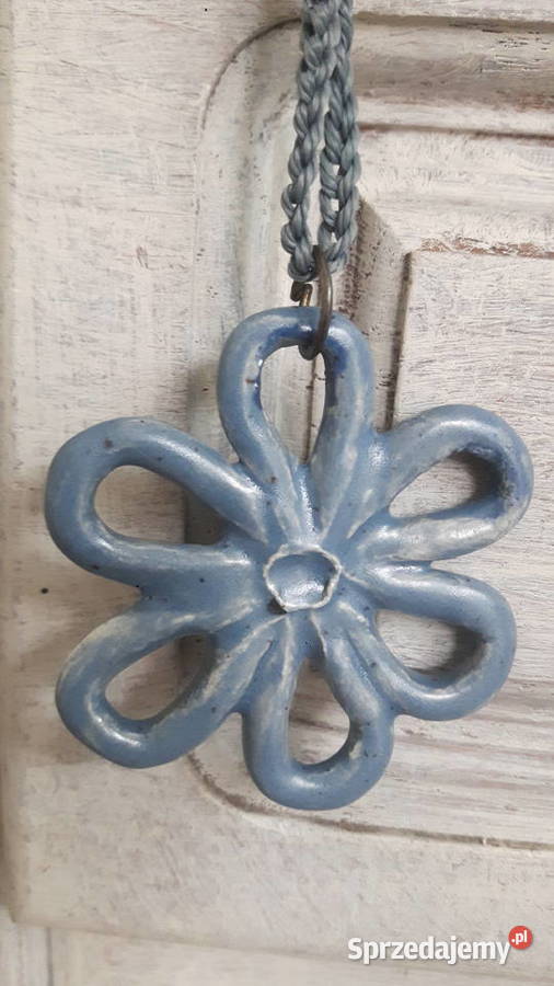 Naszyjnik ceramiczny ręcznie wykonany mazowieckie Otwock