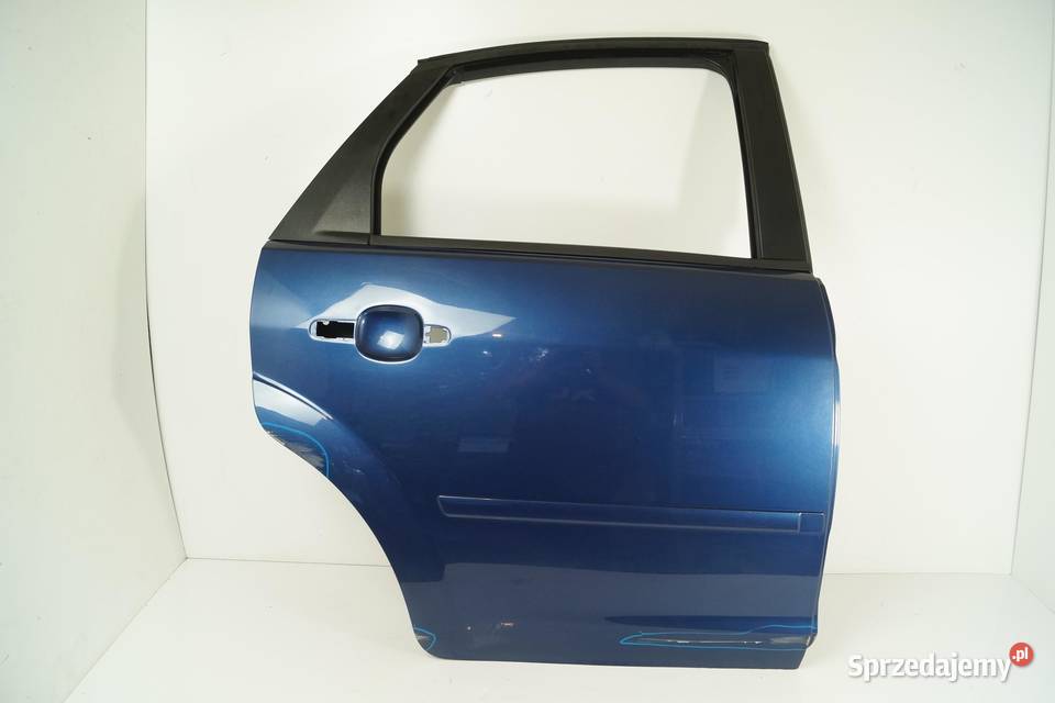 Drzwi Prawy Tył Ford Focus MK2 36 Ocean Metalic Niebieski