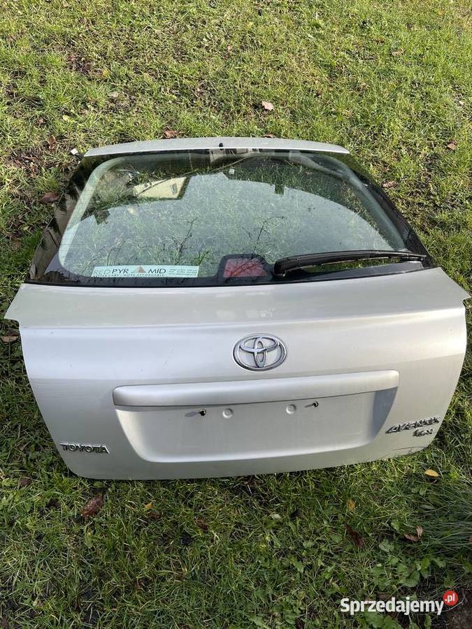 Klapapokrywa bagażnika Toyota avensis t 25 manualna Dziurów
