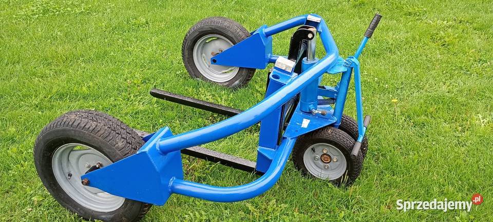 Wózek paleciak na budowę do kostki itp podkarpackie Zdziarzec sprzedam