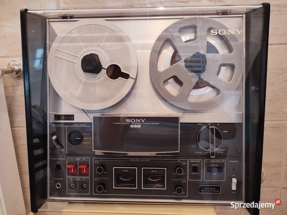 magnetofon szpulowy SONY TC366