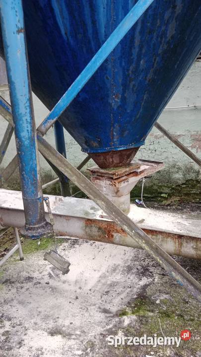 Silos Bin Zbiornik na zboże wapno cement wielkopolskie