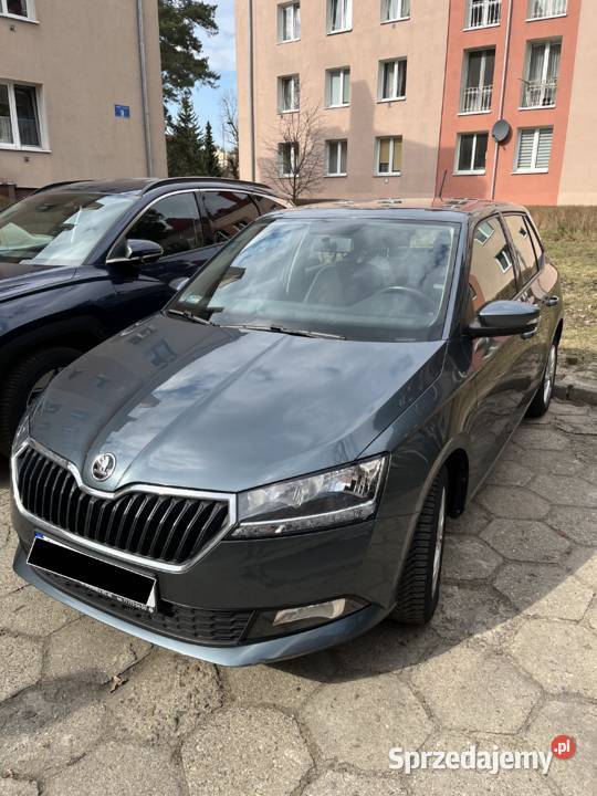 Skoda Fabia Ambition 2019 55 646 ASO Gotowa do kurtyny powietrzne mazowieckie Warszawa