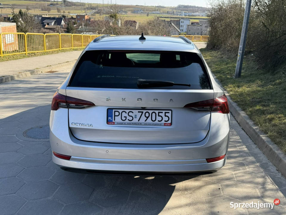 koda Octavia Skoda Octavia IV 2020 15TSI 150 asystent pasa ruchu wielkopolskie Gostyń