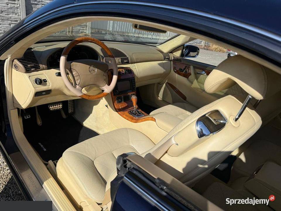 Mercedes CL 600 V12 benzyna 367 367 2000r Stan wielkopolskie Krotoszyn