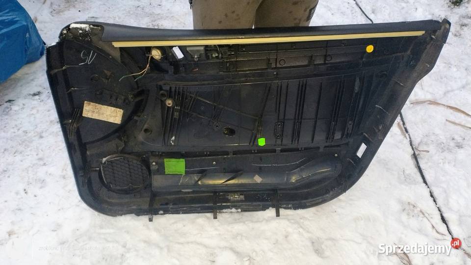 Tapicerki drzwiowe skórzane Audi A6 C5 Lubin