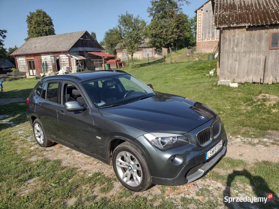 BMW X1 xDrive 4x4 pierwszy właściciel w polsce szyberdach X1 lubelskie Sobieska Wola Druga
