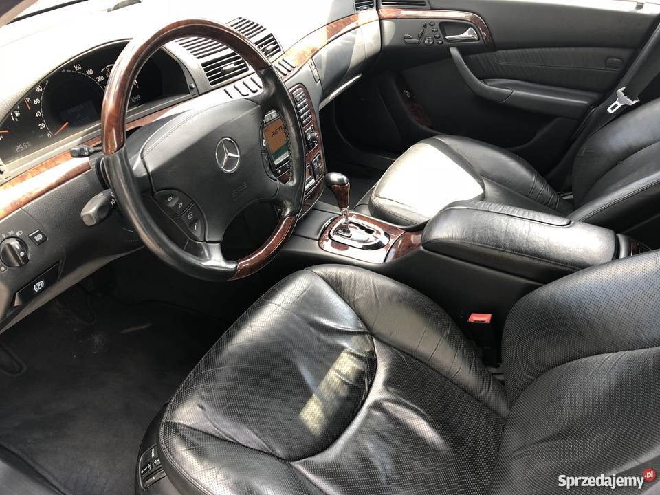 MercedesBenz S500 Long bogate wyposażenie Samochody osobowe