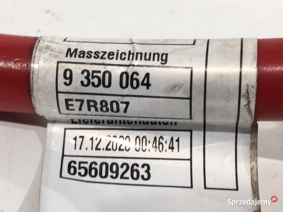 KLEMA PLUS BMW G30 9350065 20 150 PRZEWÓD Przewody, wtyczki i wiązki