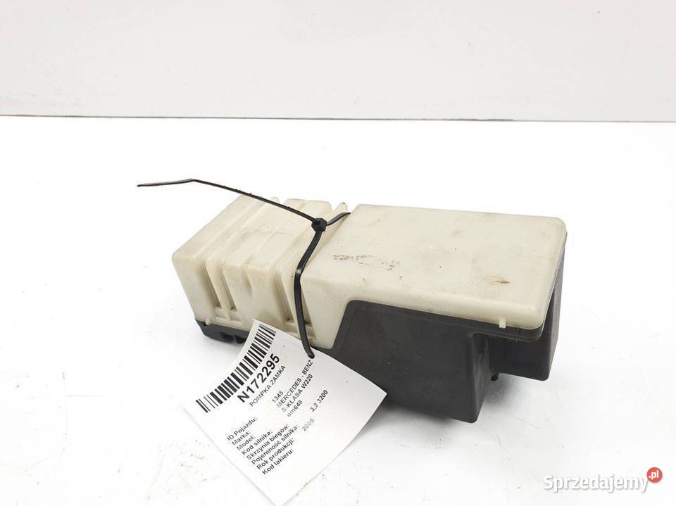 POMPKA ZAMKA MERCEDES BENZ SKLASA W220 Części samochodowe Lipno