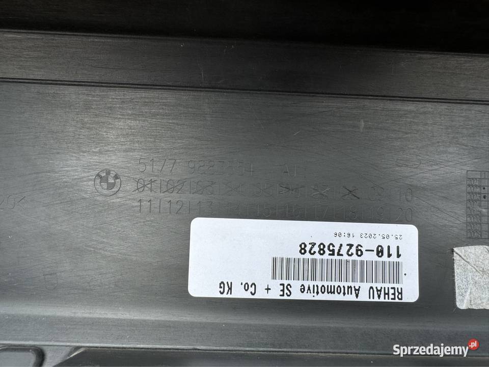 Listwa progowa próg prawa rh bmw x1 u11 9883554 Międzychód