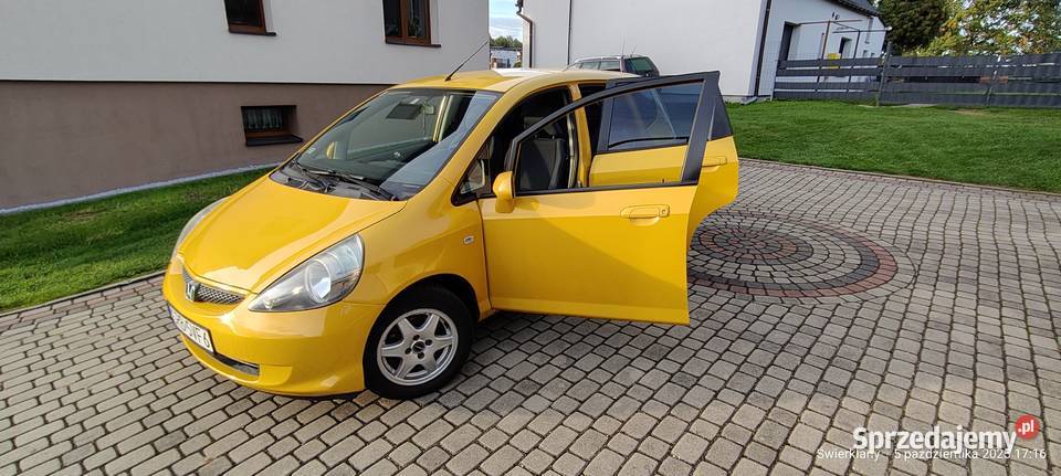 Honda Jazz 2007r 12 78 ABS śląskie Świerklany