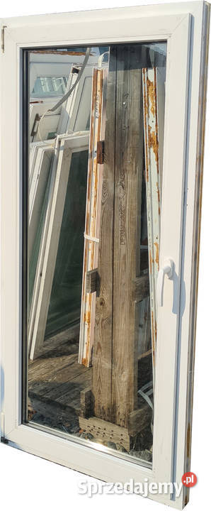 OKNA KacprzaK OKNO PCV 79X160 Używane Plastikowe lubelskie Lublin