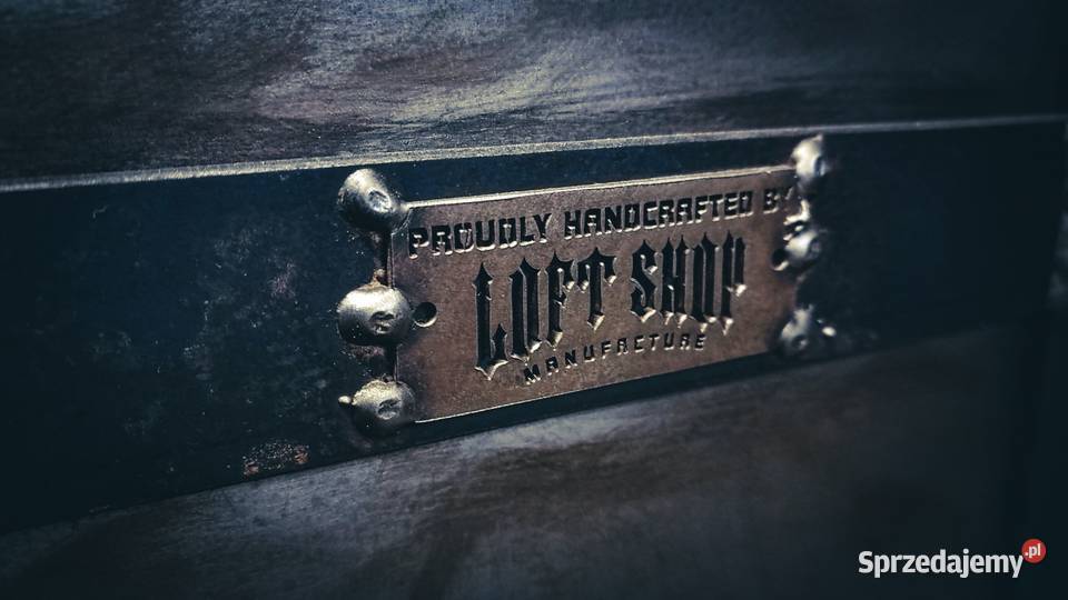 LOFT Industrialna szafka nocna komoda loftowa dolnośląskie