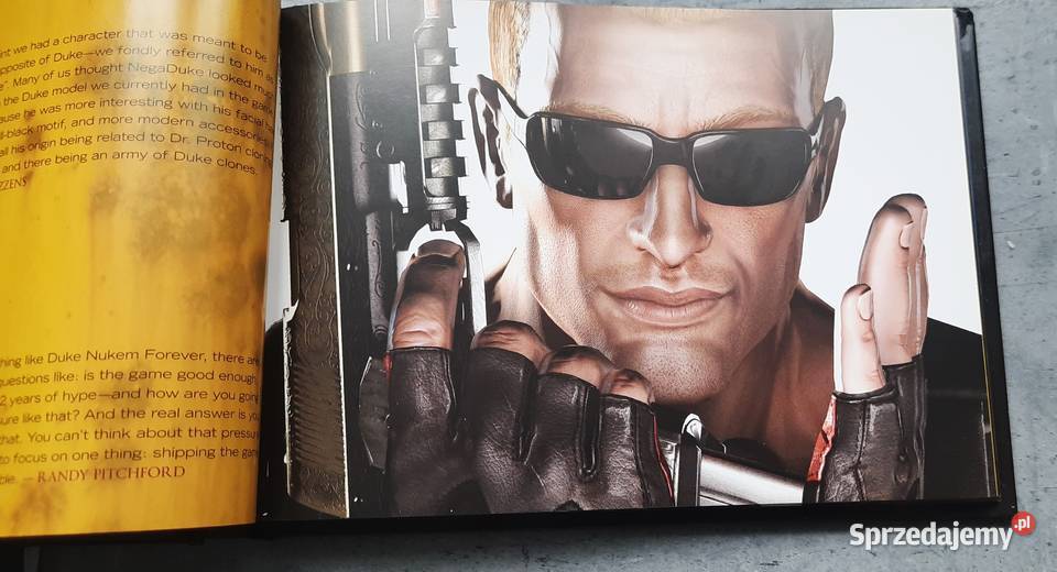 Duke Nukem Forever Art book unikat twarda Koszalin