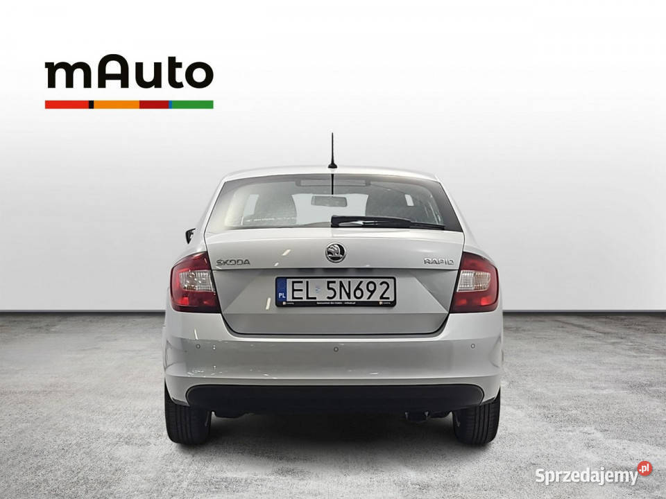 koda RAPID 10 TSI Ambition Z Polskiego Salonu srebrny mazowieckie Warszawa