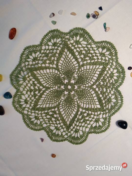 Błyszczące kolorowe serwetki ręcznie robione na Lublin