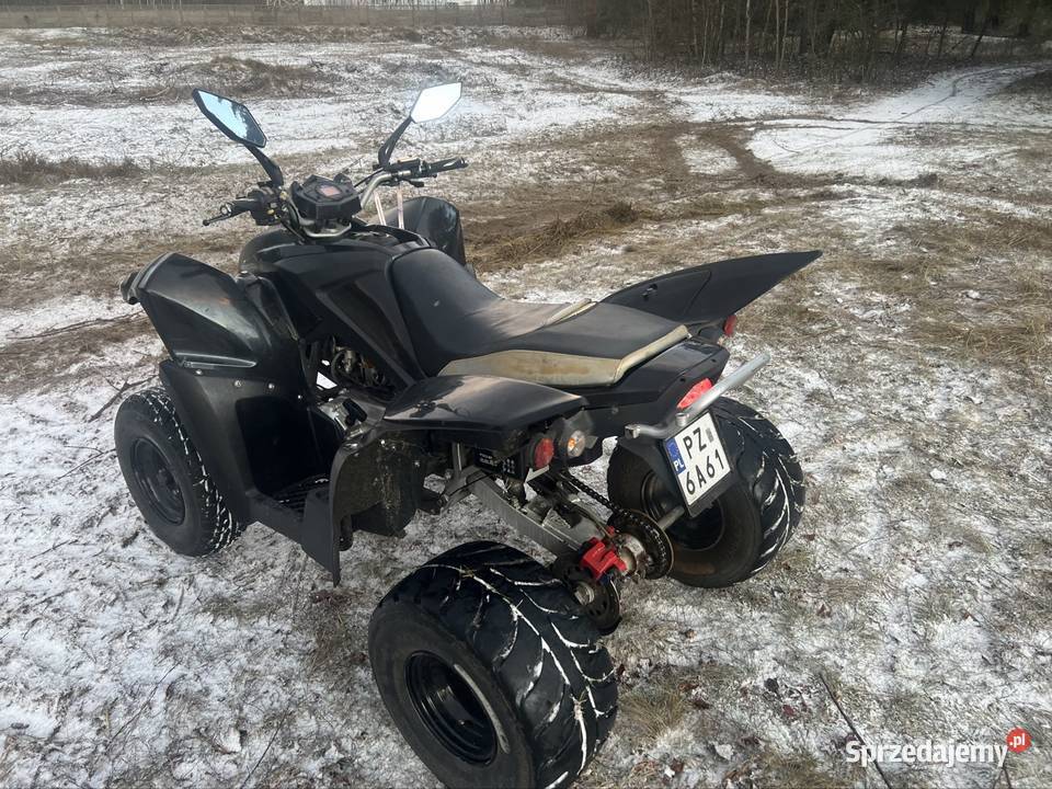 Quad atv Adly 320s elektryczny starter Czerwonak
