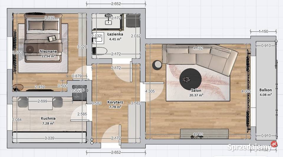 Sprzedam 2pokojwe mieszkanie Bielany 48m2 46m2 Warszawa
