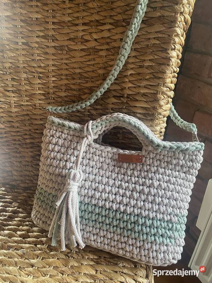 torebka ze sznurka w stylu boho Środa Śląska