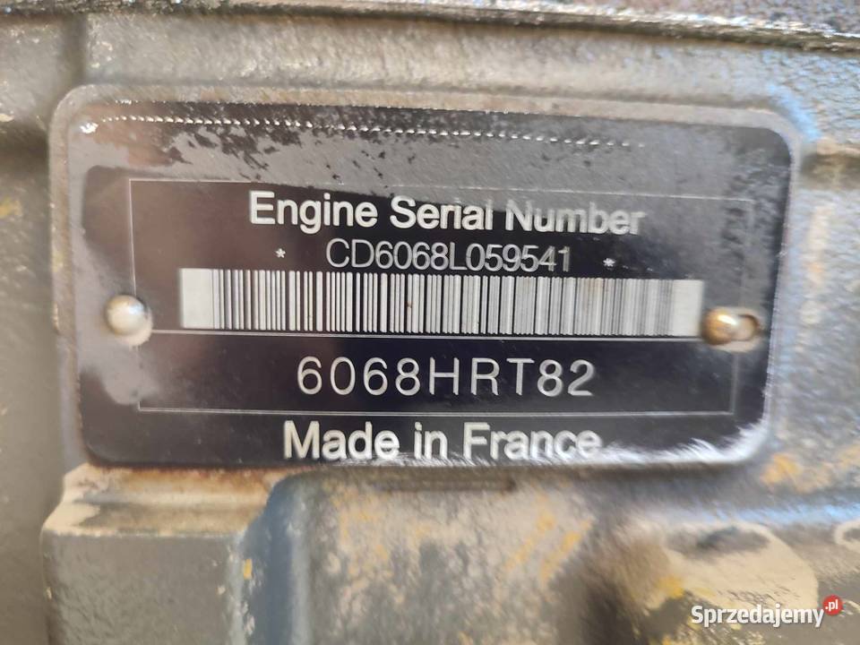 Silnik typ John Deere 6068 R516310 Wilkowo
