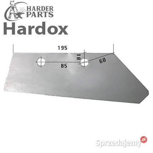 Lemiesz przedpłużka HARDOX 631102P części do Części zamienne Suwałki