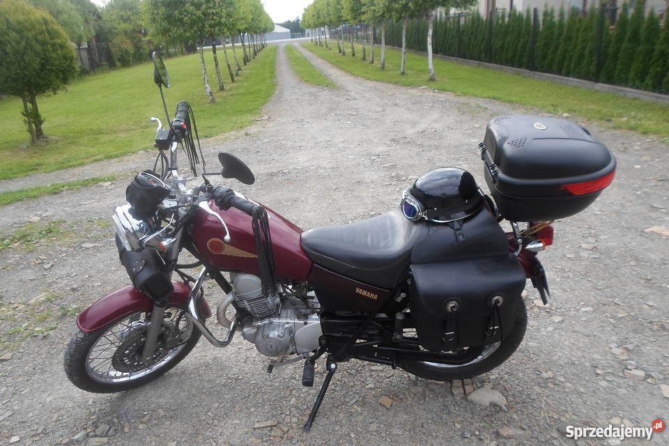 Yamaha SR 125 kufry