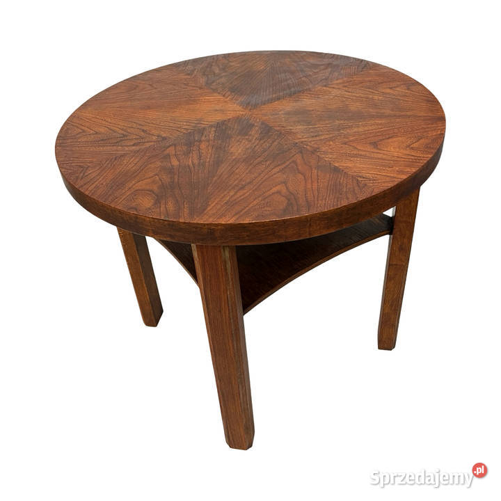 Okrągły stolik kawowy MidCentury Art Deco Warszawa